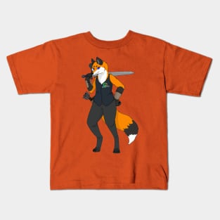 Flare Fox (Kaosgaming) Kids T-Shirt